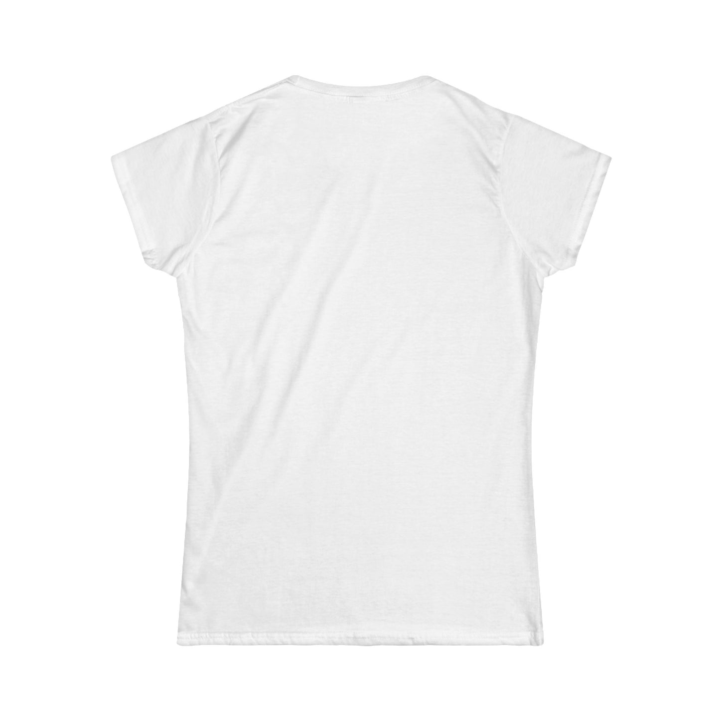 Stylish Women's Softstyle Tee - Design Doll, Casual Tee, Graphic Shirt, Gift for Her, Fashion Top, Everyday Wear