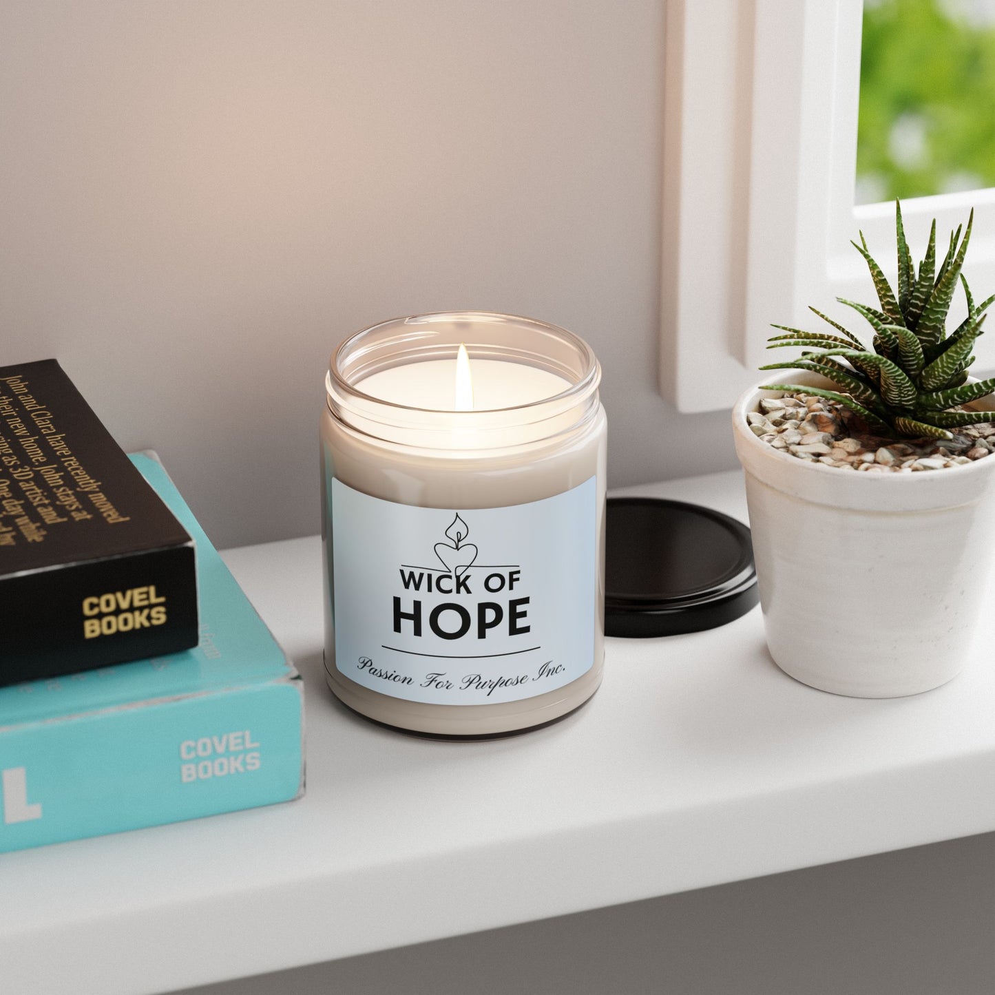Soy Candle - Wick of Hope 9oz Scented Candle