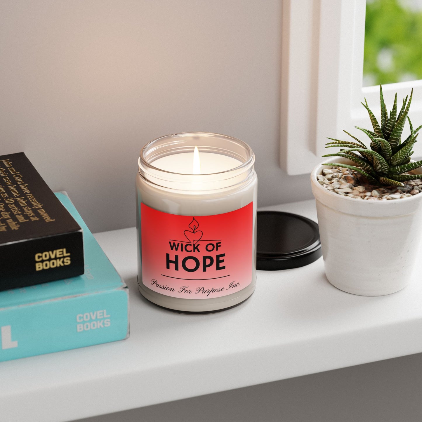 Soy Candle - Wick of Hope 9oz Scented Candle