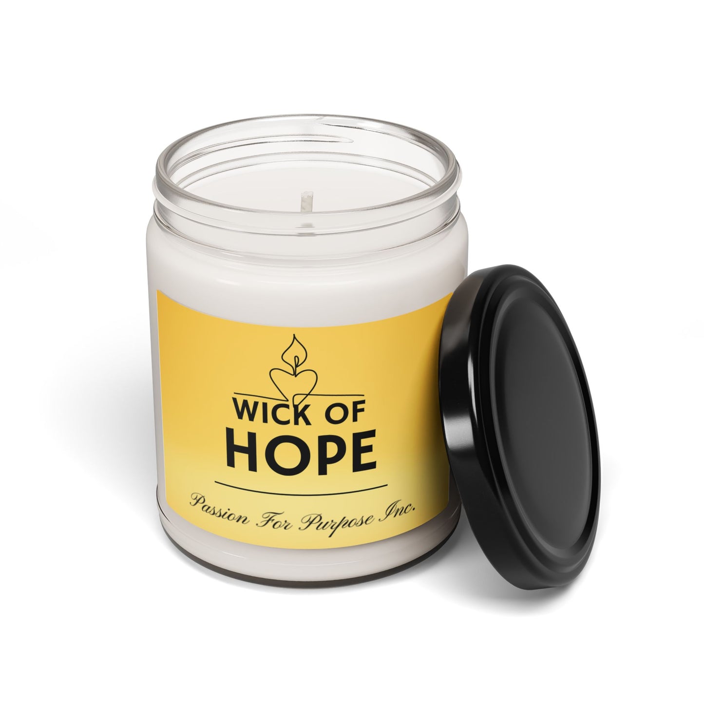 Soy Candle - Wick of Hope 9oz Scented Candle