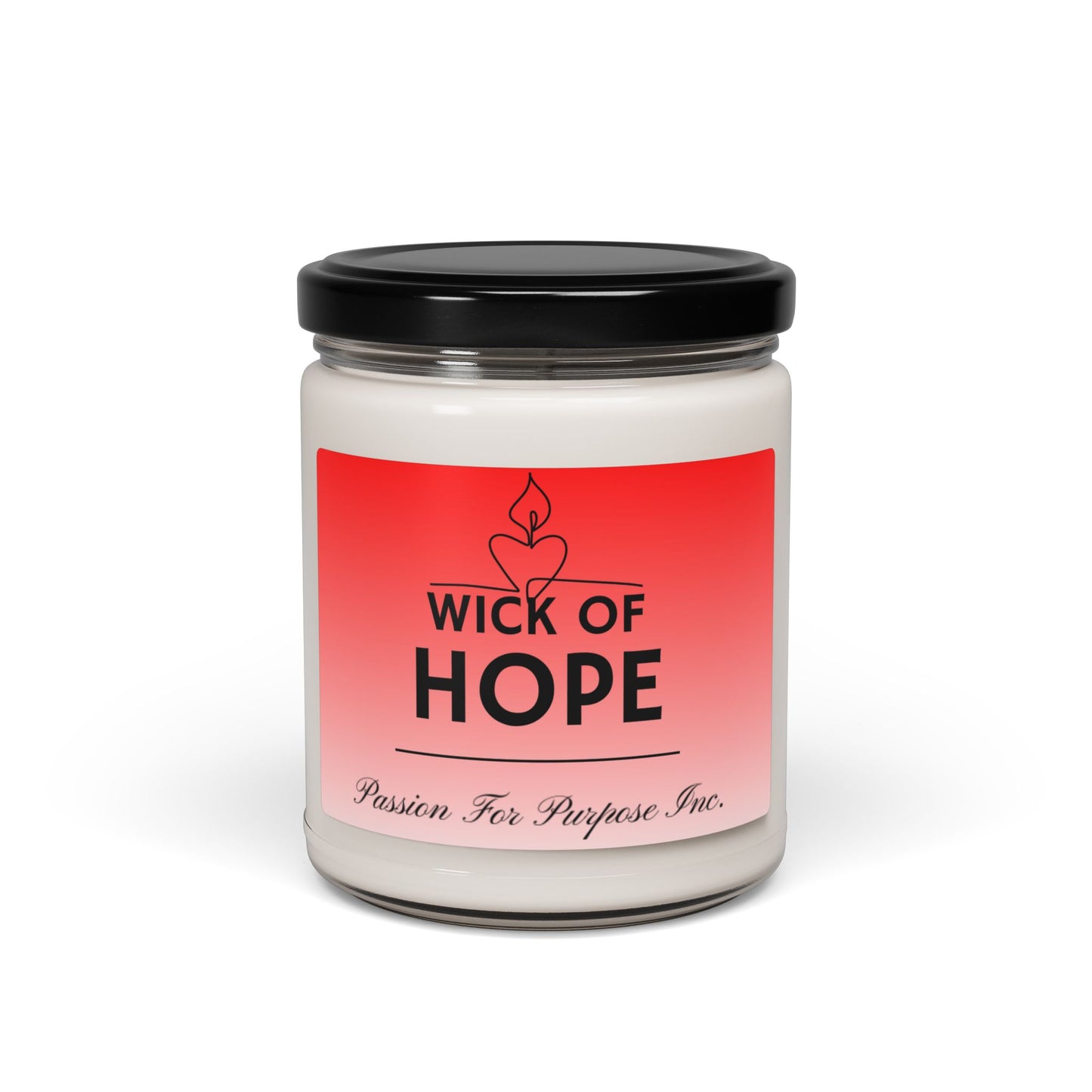Soy Candle - Wick of Hope 9oz Scented Candle