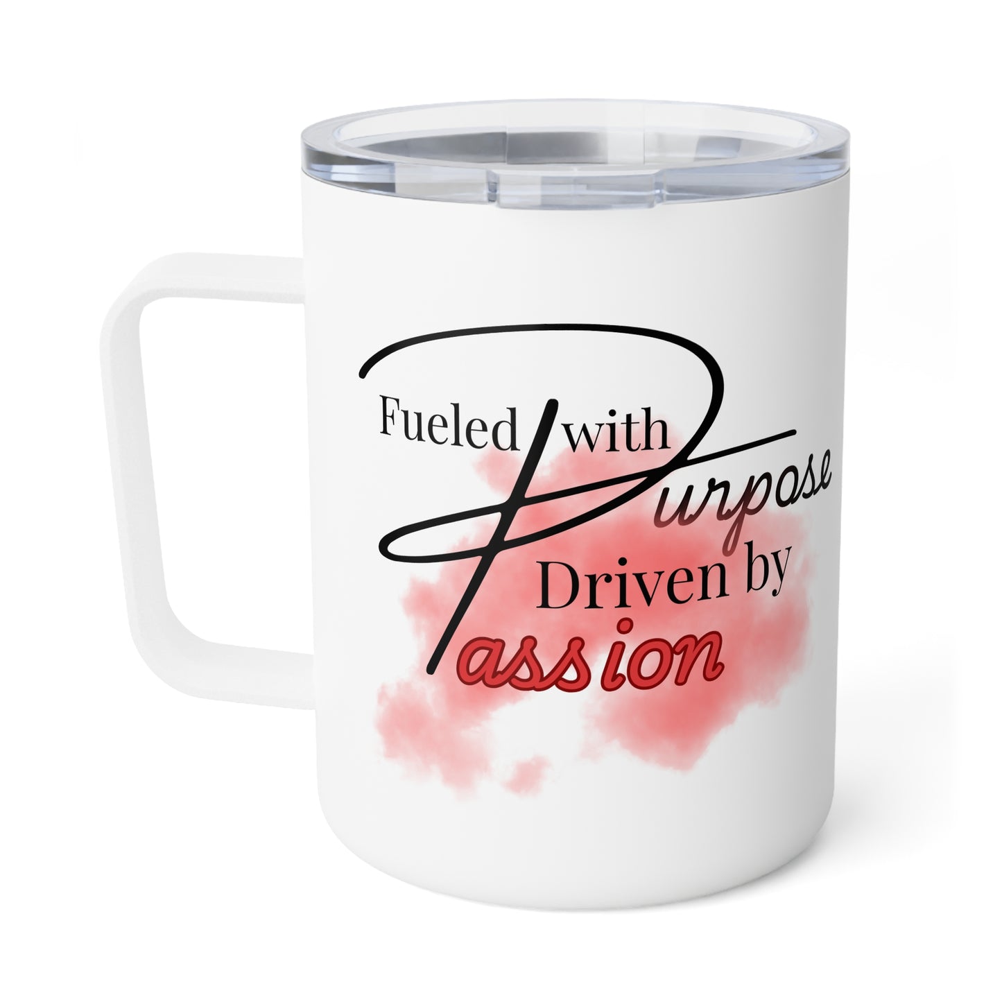 Passion-Fueled Insulated Coffee Mug, Motivational Mug for Coffee Lovers, Gift for Entrepreneurs, Inspirational Coffee Cup, [...]