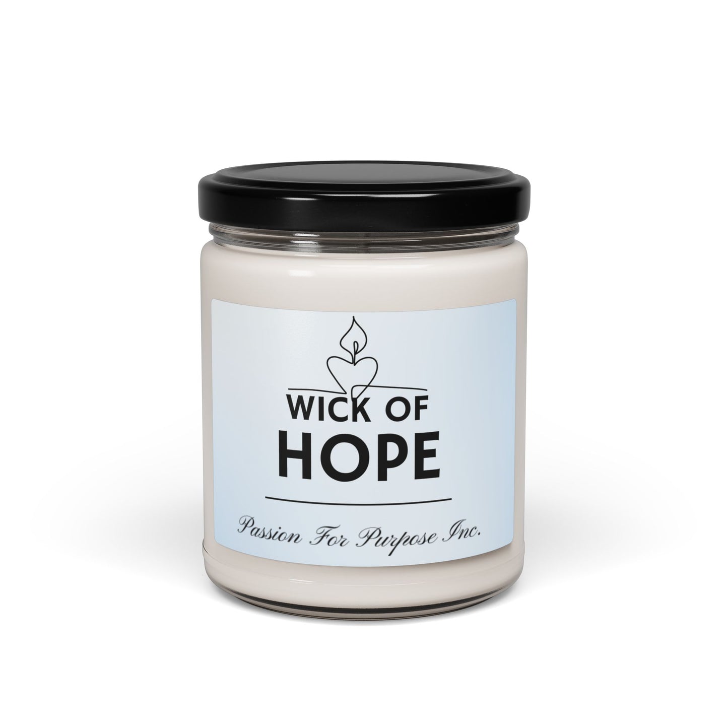 Soy Candle - Wick of Hope 9oz Scented Candle