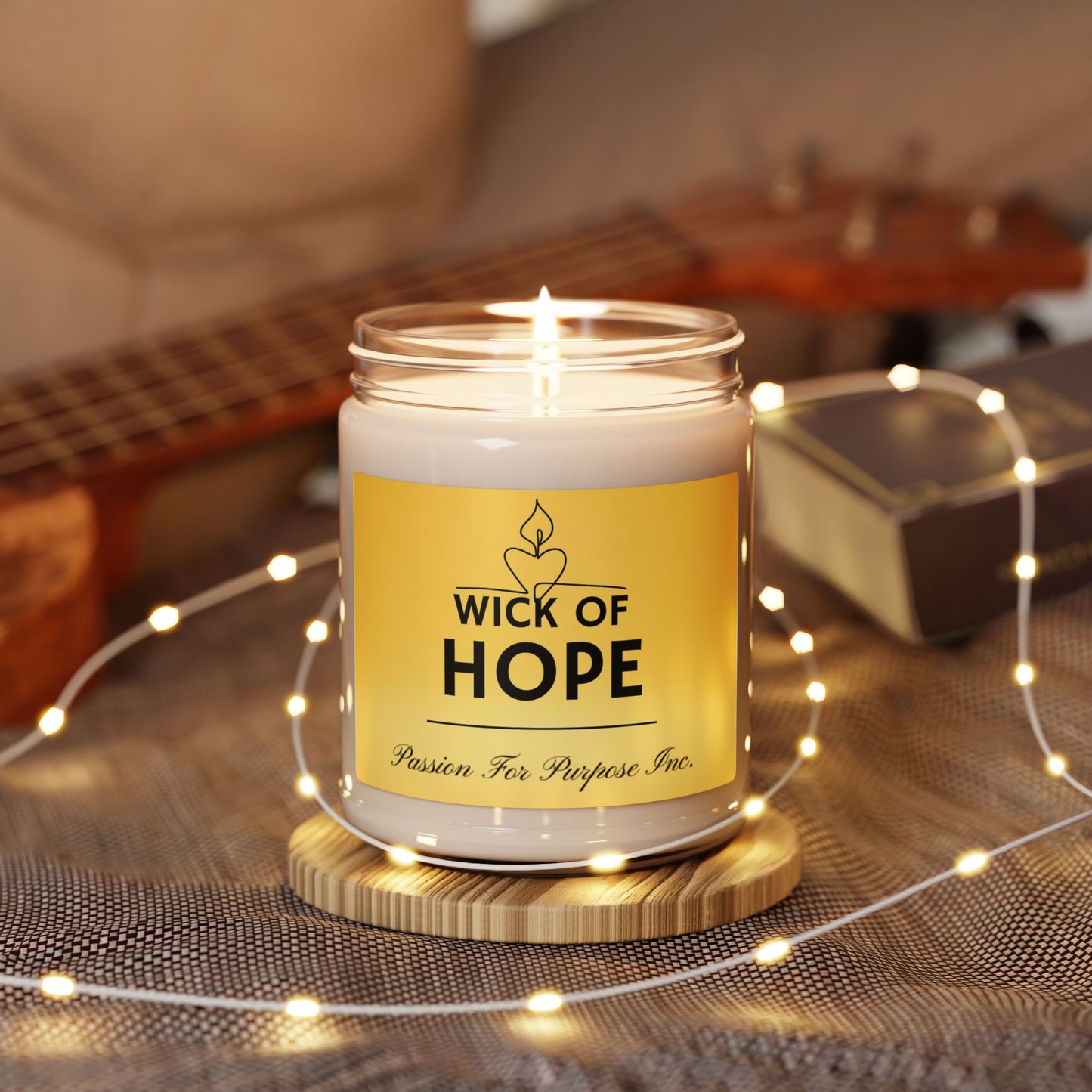 Soy Candle - Wick of Hope 9oz Scented Candle