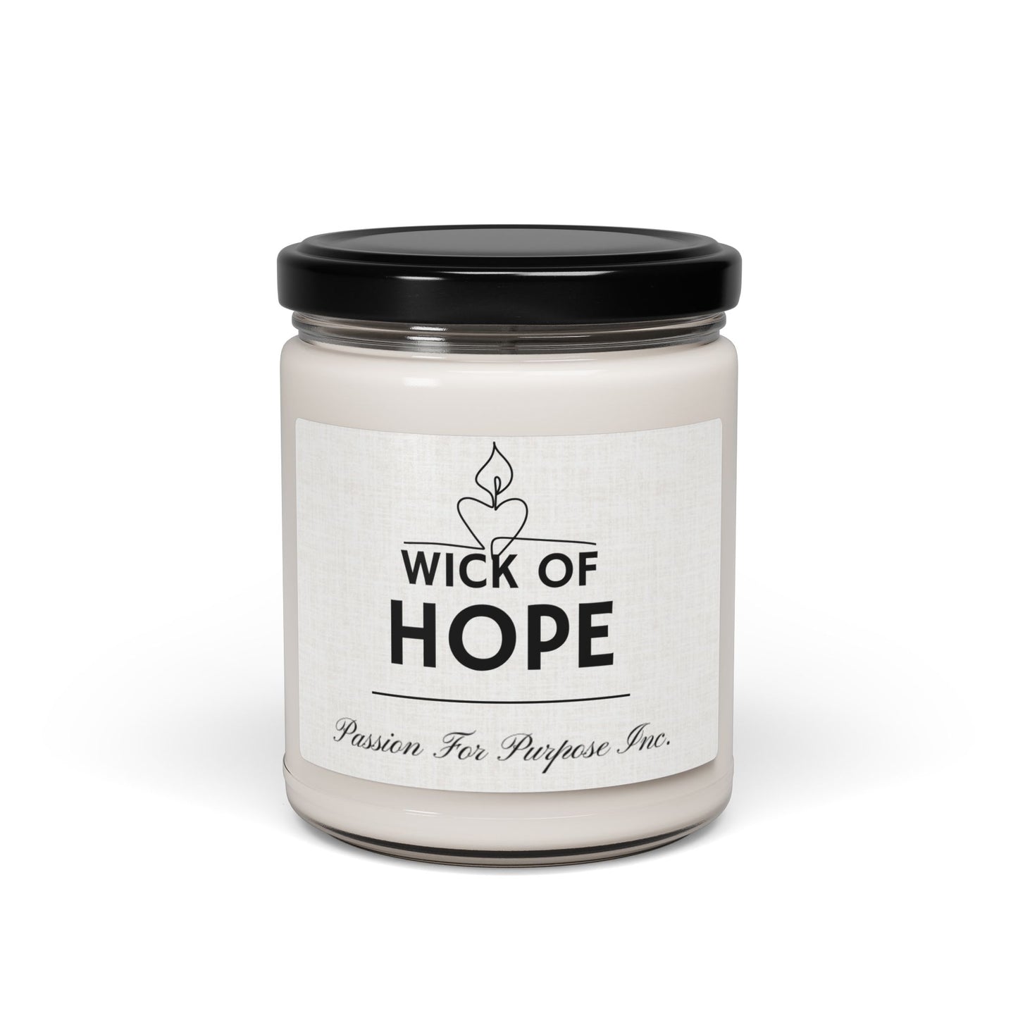 Soy Candle - Wick of Hope 9oz Scented Candle