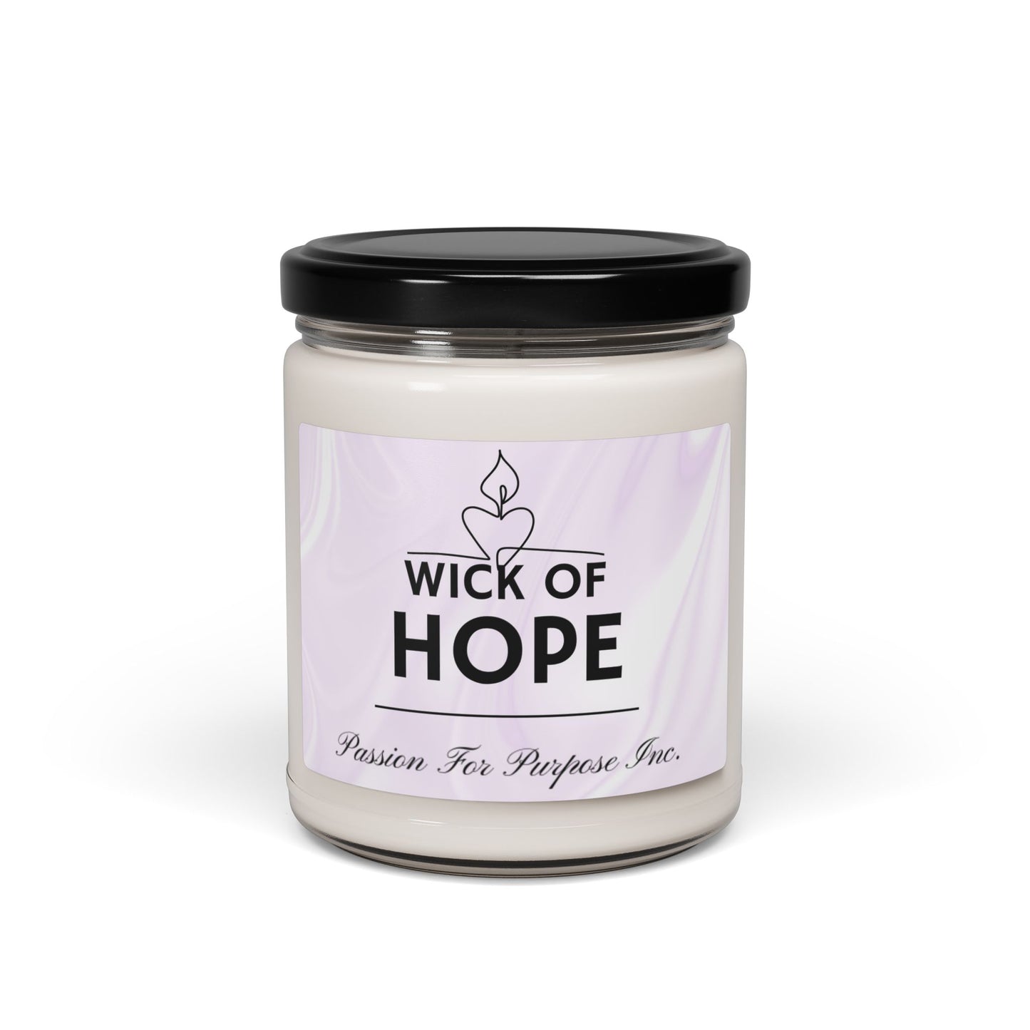 Soy Candle - Wick of Hope 9oz Scented Candle