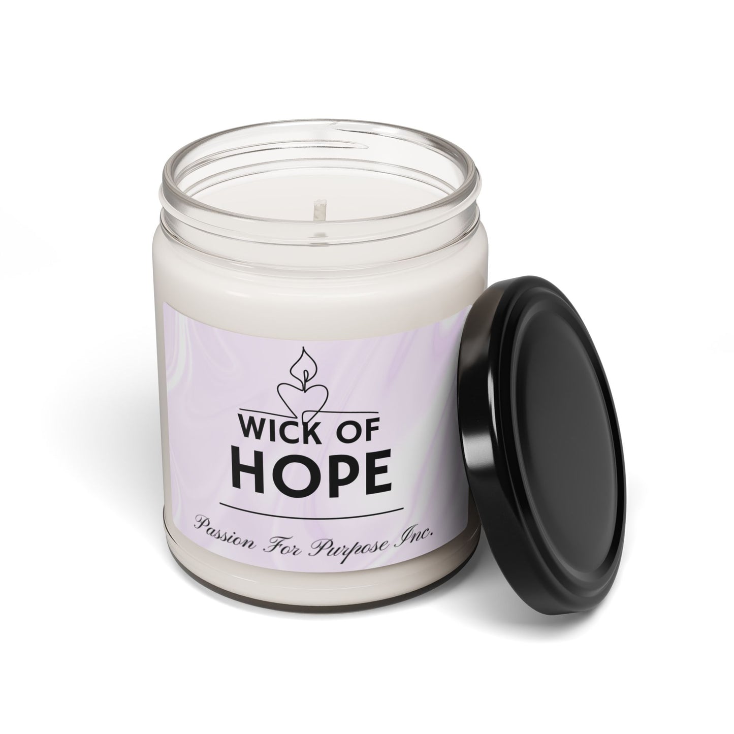 Soy Candle - Wick of Hope 9oz Scented Candle