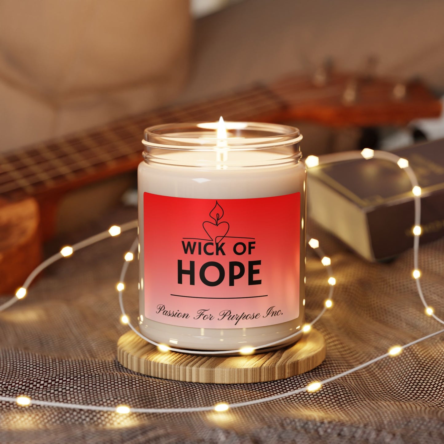 Soy Candle - Wick of Hope 9oz Scented Candle