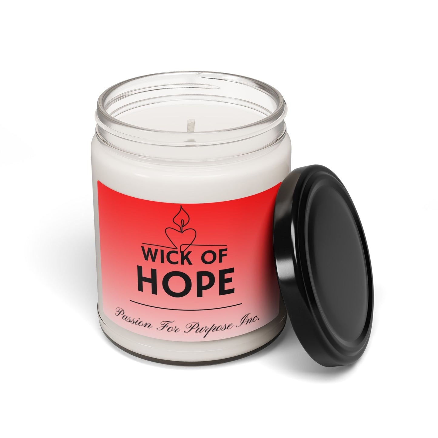 Soy Candle - Wick of Hope 9oz Scented Candle