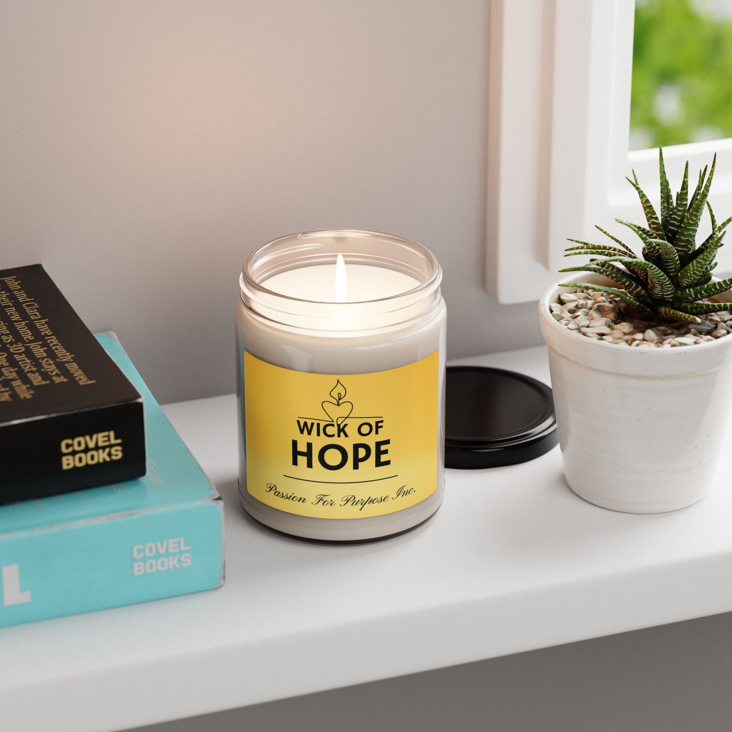 Soy Candle - Wick of Hope 9oz Scented Candle