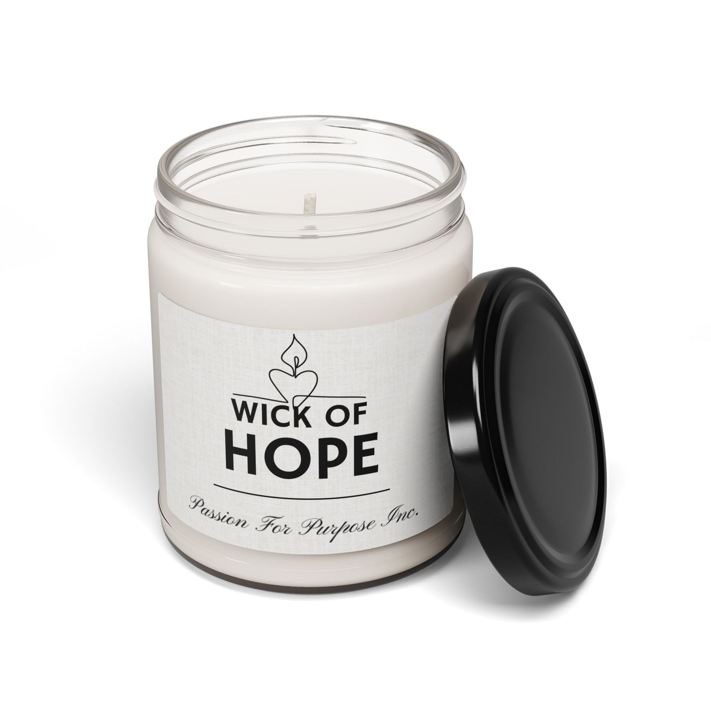 Soy Candle - Wick of Hope 9oz Scented Candle