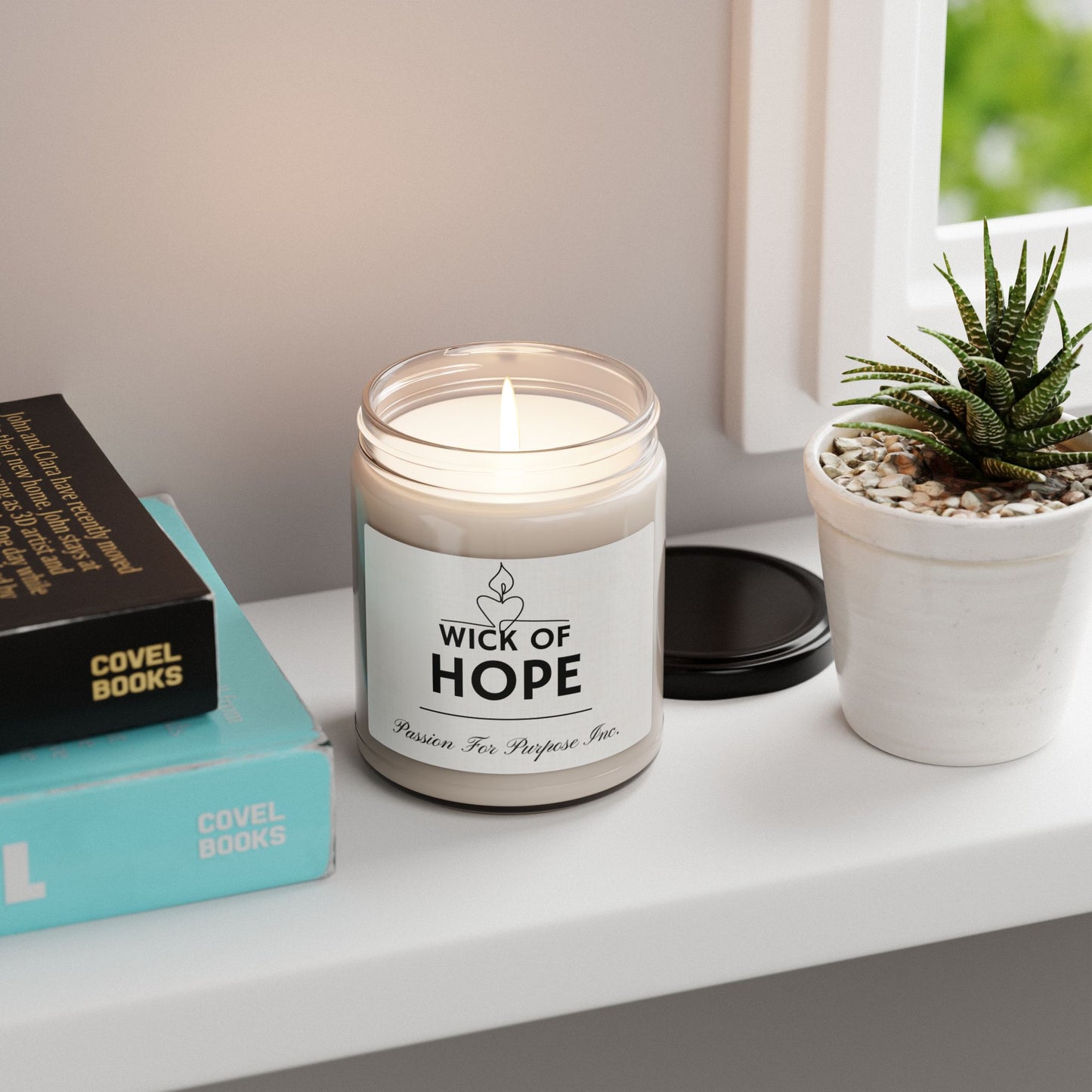 Soy Candle - Wick of Hope 9oz Scented Candle